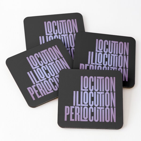 Item preview, Locution, Illocution, Perlocution. v.2 designed and sold by x1brett.