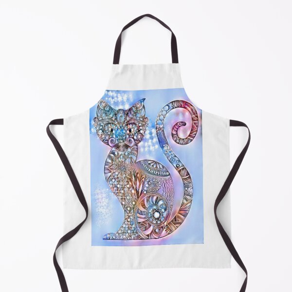 Item preview, Fancy Jewelled Cat  designed and sold by Elaine Manley.