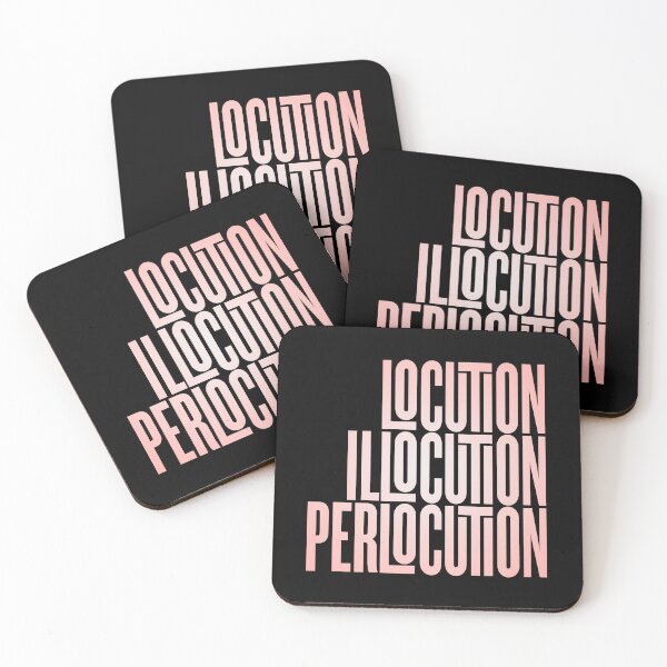 Item preview, Locution, Illocution, Perlocution. v.3 designed and sold by x1brett.
