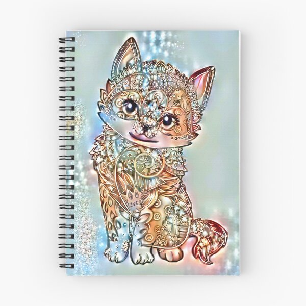Item preview, Fancy Jewelled Cat  designed and sold by Elaine Manley.