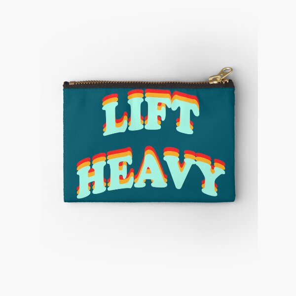Item preview, LIFT HEAVY, Gym Weight Lifting Graphic designed and sold by WhatWhatDesigns.