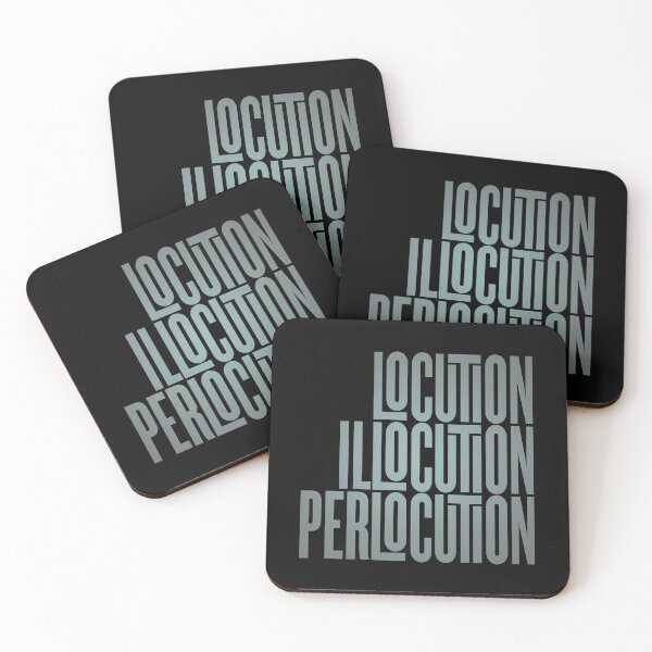 Item preview, Locution, Illocution, Perlocution. v.4 designed and sold by x1brett.