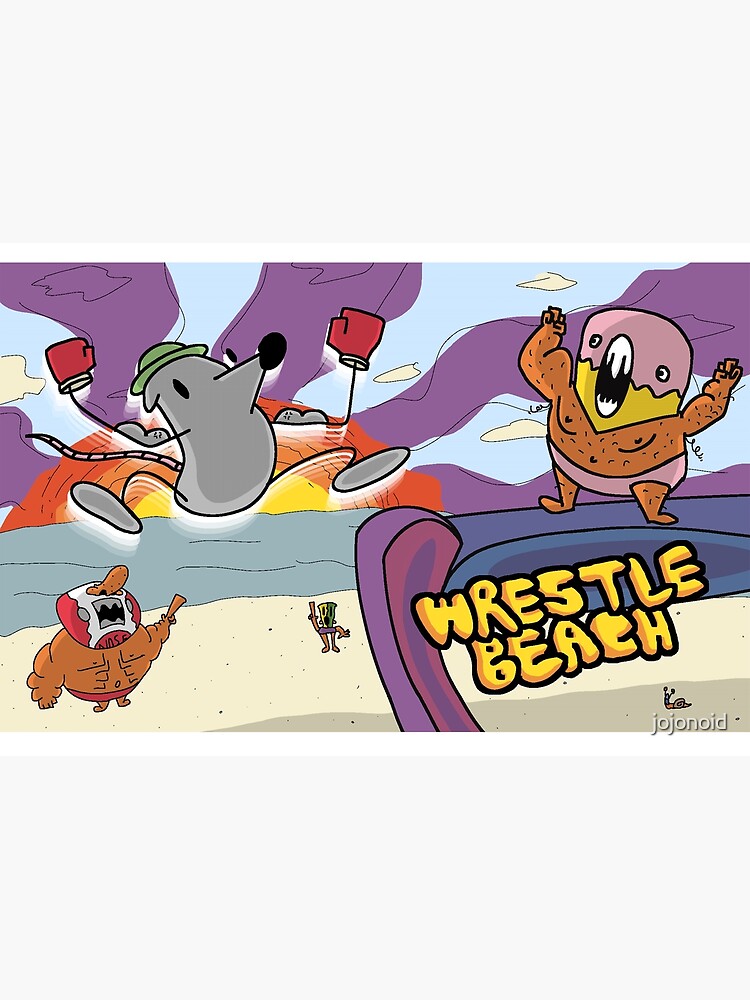 Wrestle Beach by jojonoid