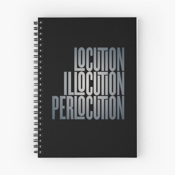 Item preview, Locution, Illocution, Perlocution. v.5 designed and sold by x1brett.