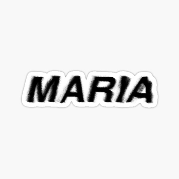 maria Sticker