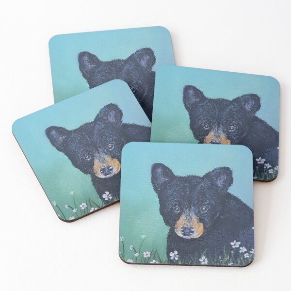 Item preview, Baby Bear in Flowers designed and sold by KVELKY.