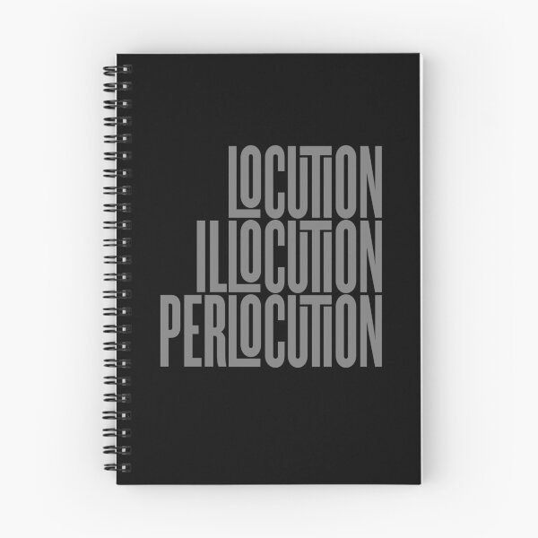 Item preview, Locution, Illocution, Perlocution. v.6 designed and sold by x1brett.