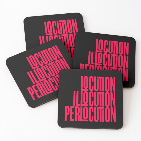 Item preview, Locution, Illocution, Perlocution. v.7 designed and sold by x1brett.