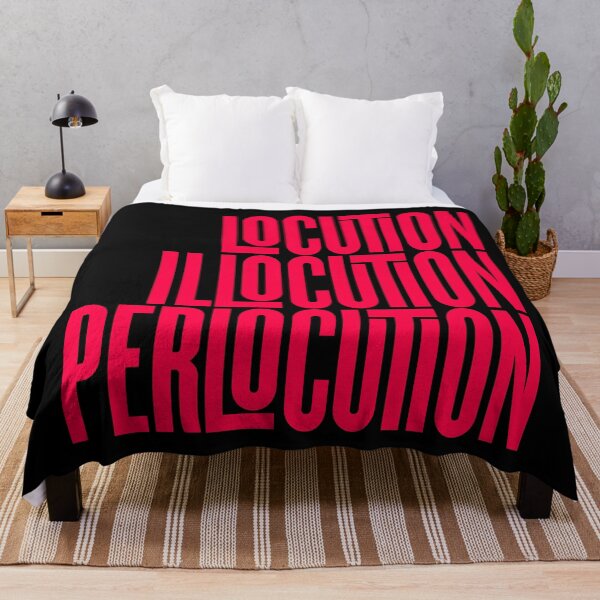 Item preview, Locution, Illocution, Perlocution. v.7 designed and sold by x1brett.