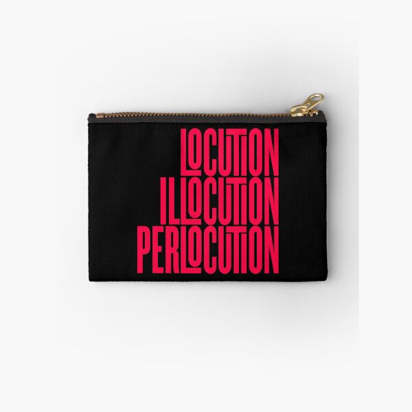 Item preview, Locution, Illocution, Perlocution. v.7 designed and sold by x1brett.