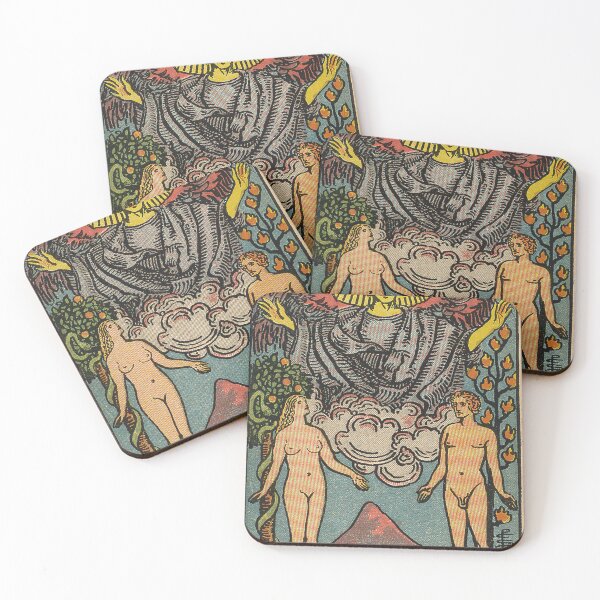 Item preview, The Lovers - Major Arcana designed and sold by Hanna Hanuman.