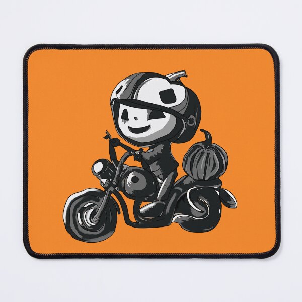 Item preview, Pumpkin Motorcyclist designed and sold by ART3M1S1A.