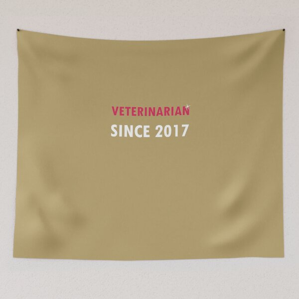 Item preview, Veterinarian Since 2017 designed and sold by AlwaysAwesome.