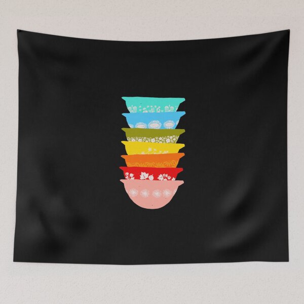Item preview, Rainbow Pyrex designed and sold by DessieHayes.