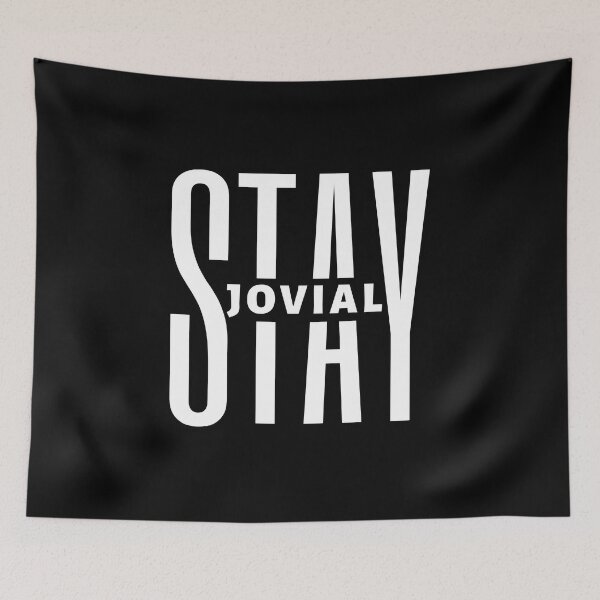 Item preview, Stay Jovial | Motivational Quote | Inspirational Quote designed and sold by Marigoldkey.