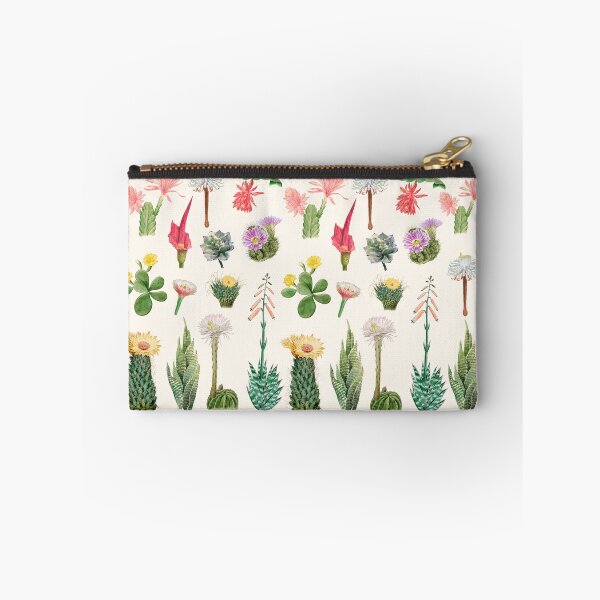 Item preview, Suculentas y cactus con flores de acuarela vintage designed and sold by BohemiWANDERS.