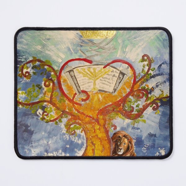 Item preview, The Tree of Life and The Lion of Judah designed and sold by kabbalahart.