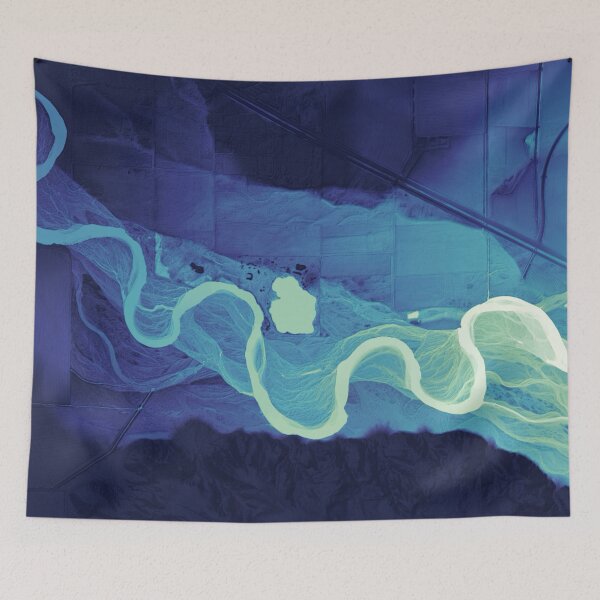 Item preview, North Platte River Bends designed and sold by GeoCoe.