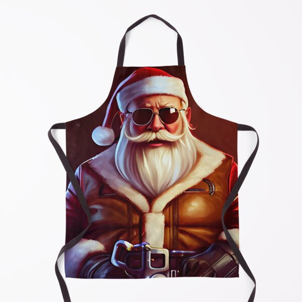 Artikelvorschau, Super coole Weihnachtsmann-Weihnachtsporträt-Digital-Malerei entworfen und verkauft von CodeAndColors.