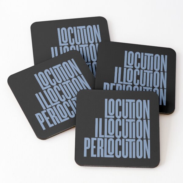 Item preview, Locution, Illocution, Perlocution. v.8 designed and sold by x1brett.