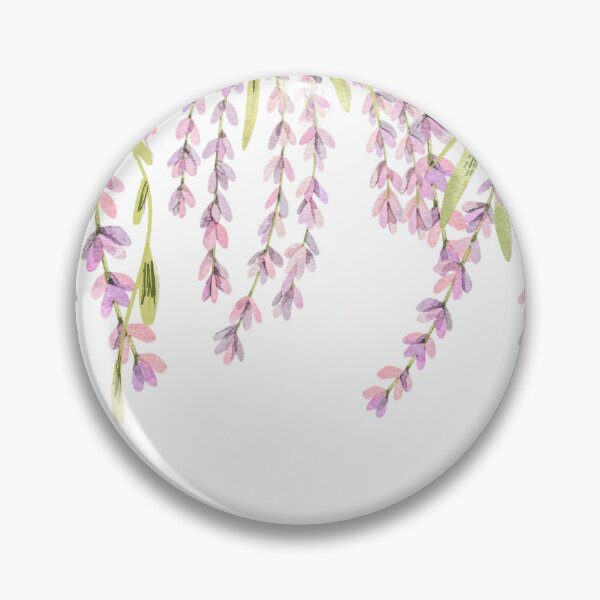 Item preview, Blooming wisteria vines on white designed and sold by Mermaidssparkle.