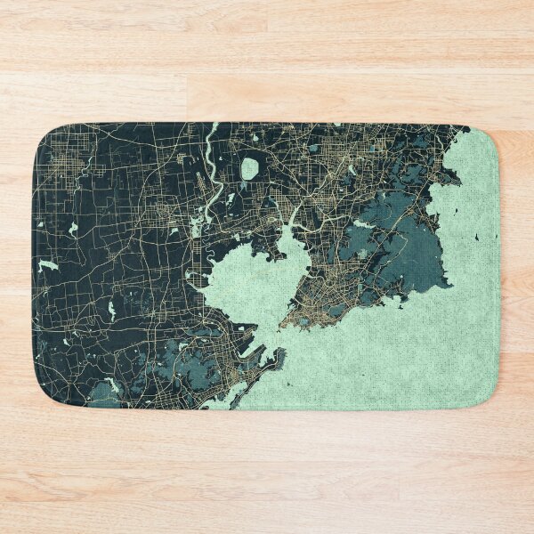 Item preview, Qingdao City Map of Shandong, China - Summer designed and sold by deMAP.