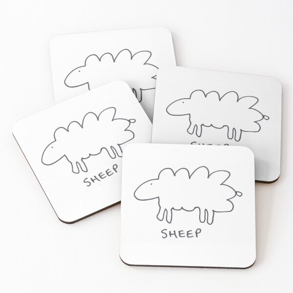 Item preview, sheep designed and sold by 42ndart.