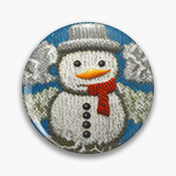 Item preview, SNOWMAN CHRISTMAS PATTERN Midjourney AI Artwork designed and sold by davidjulie.