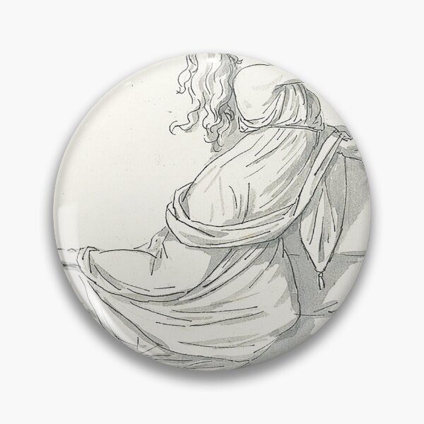Item preview, Jacques Louis David A Distraught Woman with Her Head Thrown Back 1775-80 designed and sold by MARWA-STORE.