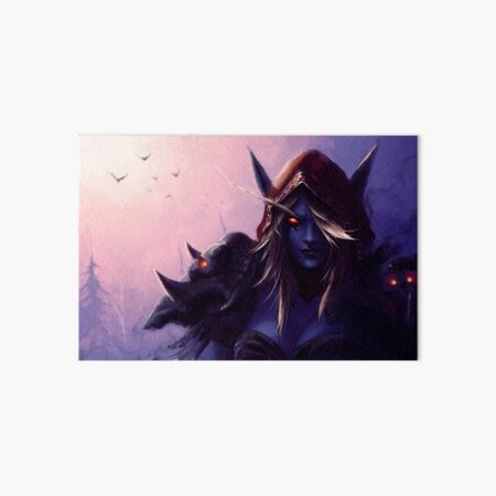 Sylvanas Windrunner Art Board Print