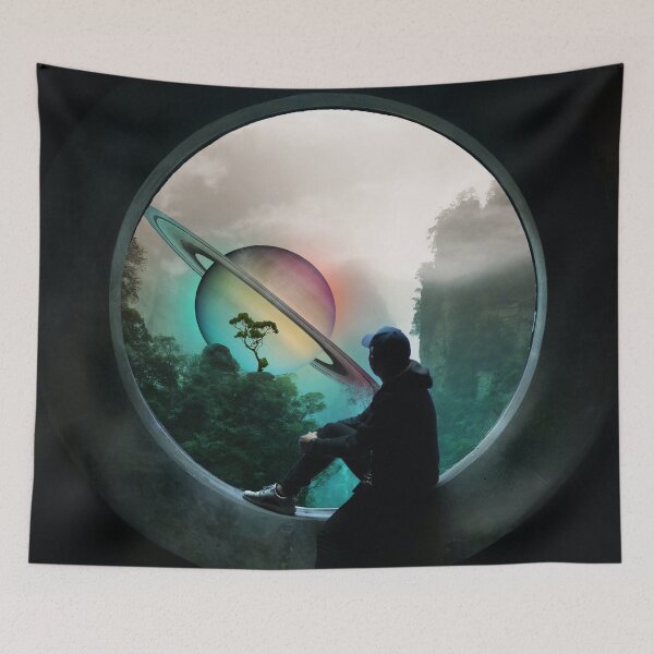 Item preview, Saturn Resting Portal View designed and sold by DavidLoblaw.