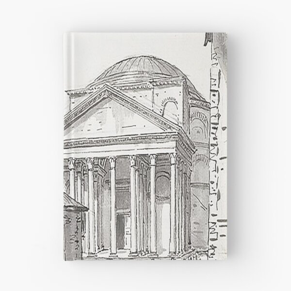 Item preview, Jacques Louis David The Pantheon Seen from the Piazza 1775-80 designed and sold by MARWA-STORE.