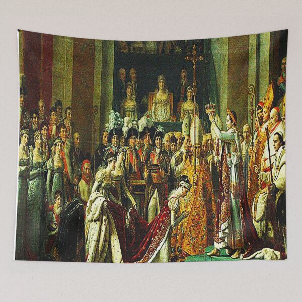 Item preview, Detail of the Coronation of Napoleon by Jacques Louis David designed and sold by MARWA-STORE.