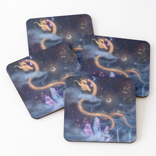 Item preview, Golden Dragon and Magic Crystals designed and sold by IcyArtShop.