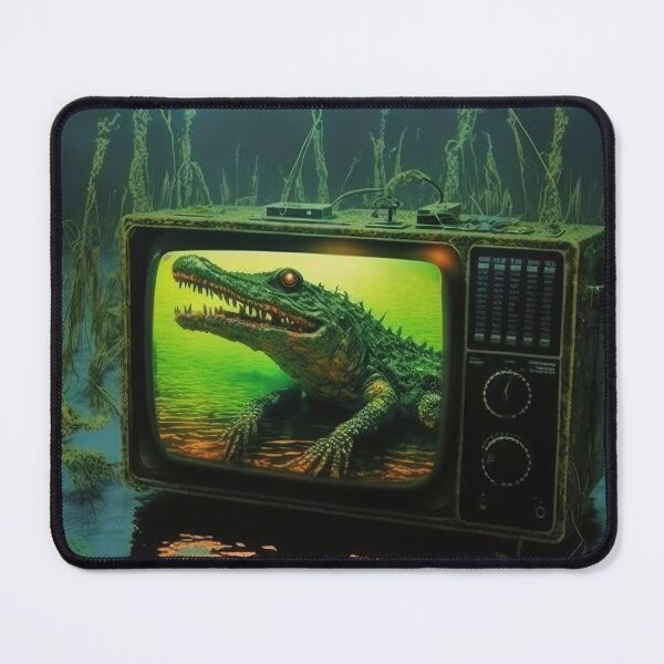 Item preview, crocodile on tv designed and sold by IA-Power.
