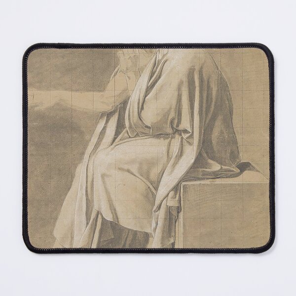 Item preview, Jacques Louis David Figure Study for The Death of Socrates 1786–1787 designed and sold by MARWA-STORE.