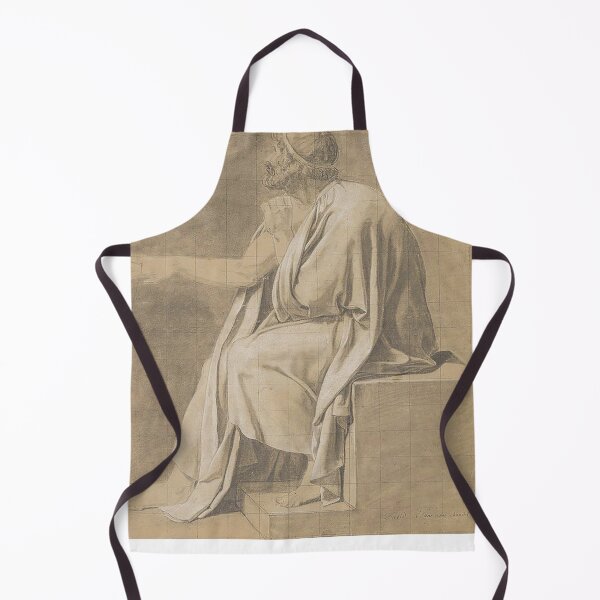 Item preview, Jacques Louis David Figure Study for The Death of Socrates 1786–1787 designed and sold by MARWA-STORE.