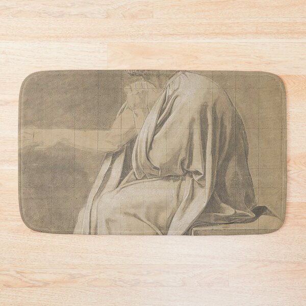 Item preview, Jacques Louis David Figure Study for The Death of Socrates 1786–1787 designed and sold by MARWA-STORE.