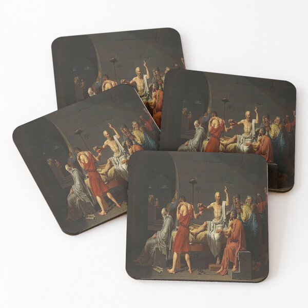 Item preview, Jacques Louis David The Death of Socrates 1787 designed and sold by MARWA-STORE.