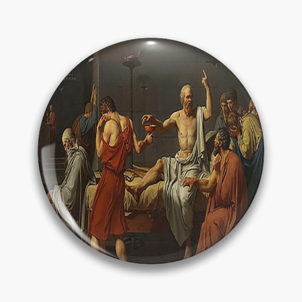 Item preview, Jacques Louis David The Death of Socrates 1787 designed and sold by MARWA-STORE.