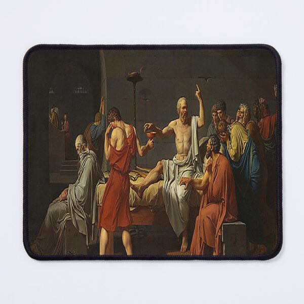 Item preview, Jacques Louis David The Death of Socrates 1787 designed and sold by MARWA-STORE.