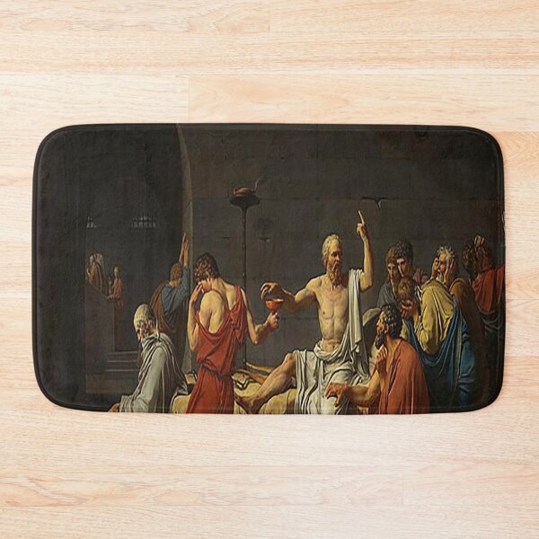 Item preview, Jacques Louis David The Death of Socrates 1787 designed and sold by MARWA-STORE.