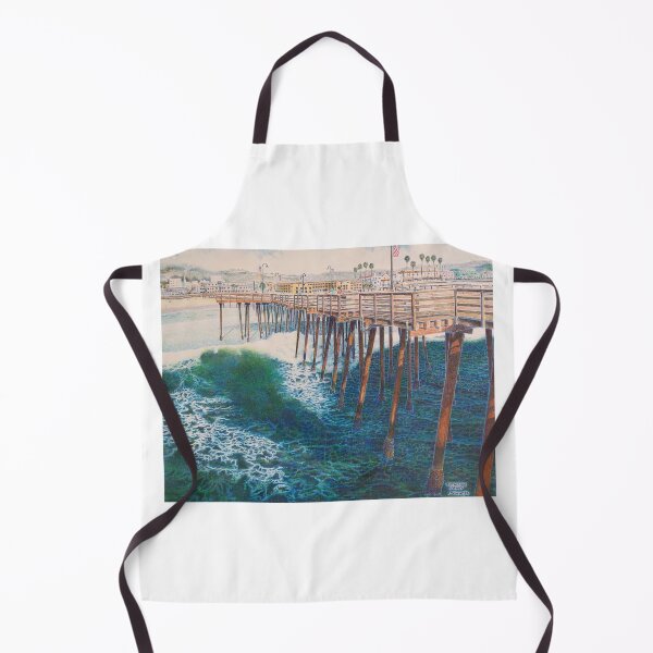 Item preview, "Inbound Wave, Pismo Pier" designed and sold by Tyehimba Jahsi.