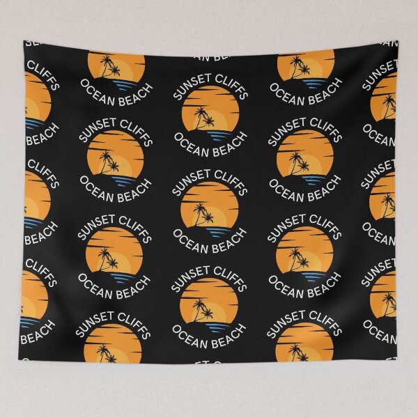 Item preview, Sunset Cliffs Ocean Beach California designed and sold by MtWoodsonSales.