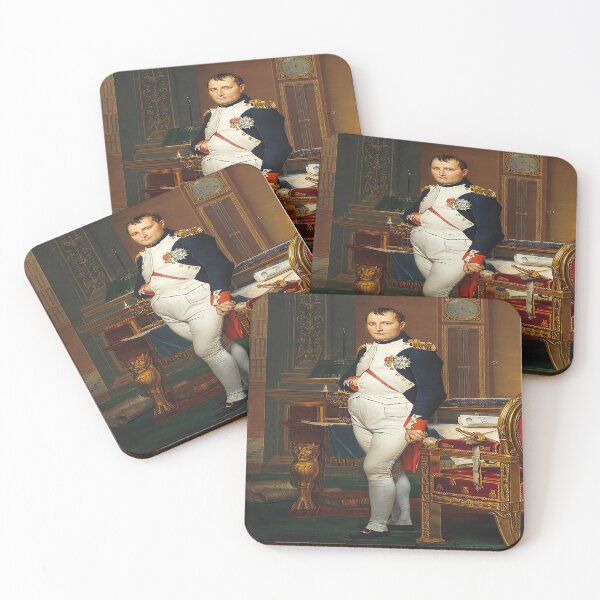 Item preview, The Emperor Napoleon in His Study at the Tuileries by Jacques Louis David (1812) designed and sold by MARWA-STORE.