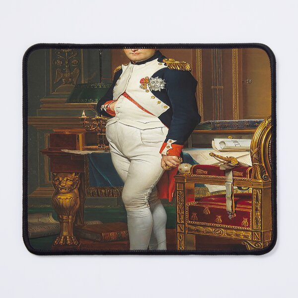 Item preview, The Emperor Napoleon in His Study at the Tuileries by Jacques Louis David (1812) designed and sold by MARWA-STORE.