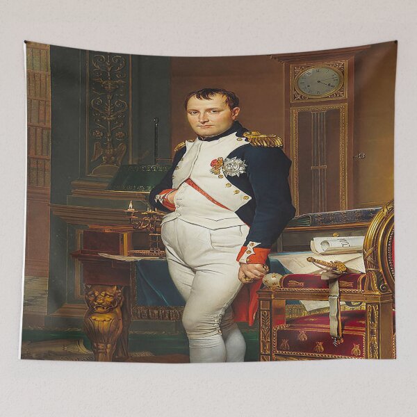Item preview, The Emperor Napoleon in His Study at the Tuileries by Jacques Louis David (1812) designed and sold by MARWA-STORE.