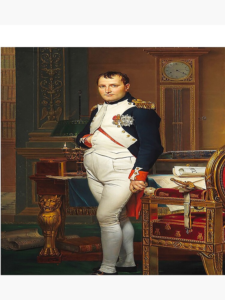 The Emperor Napoleon in His Study at the Tuileries by Jacques Louis