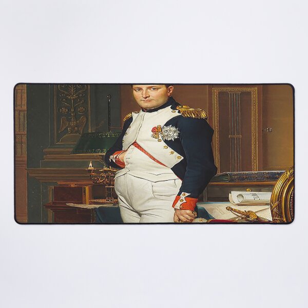 Item preview, The Emperor Napoleon in His Study at the Tuileries by Jacques Louis David (1812) designed and sold by MARWA-STORE.
