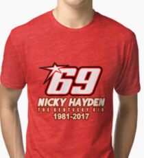 Camiseta de tejido mixto Homenaje a Nicky Hayden